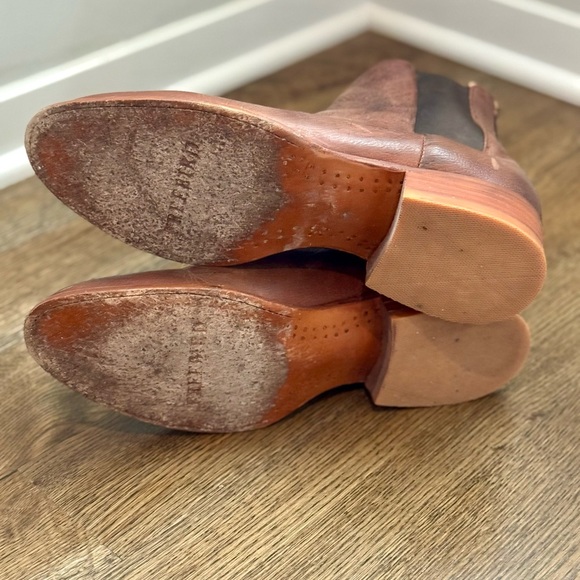 Freebird Rich Brown Leather Ankle Boots